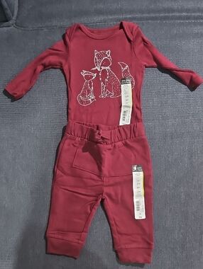 Okie Dokie 3m Bodysuit And Pants Set